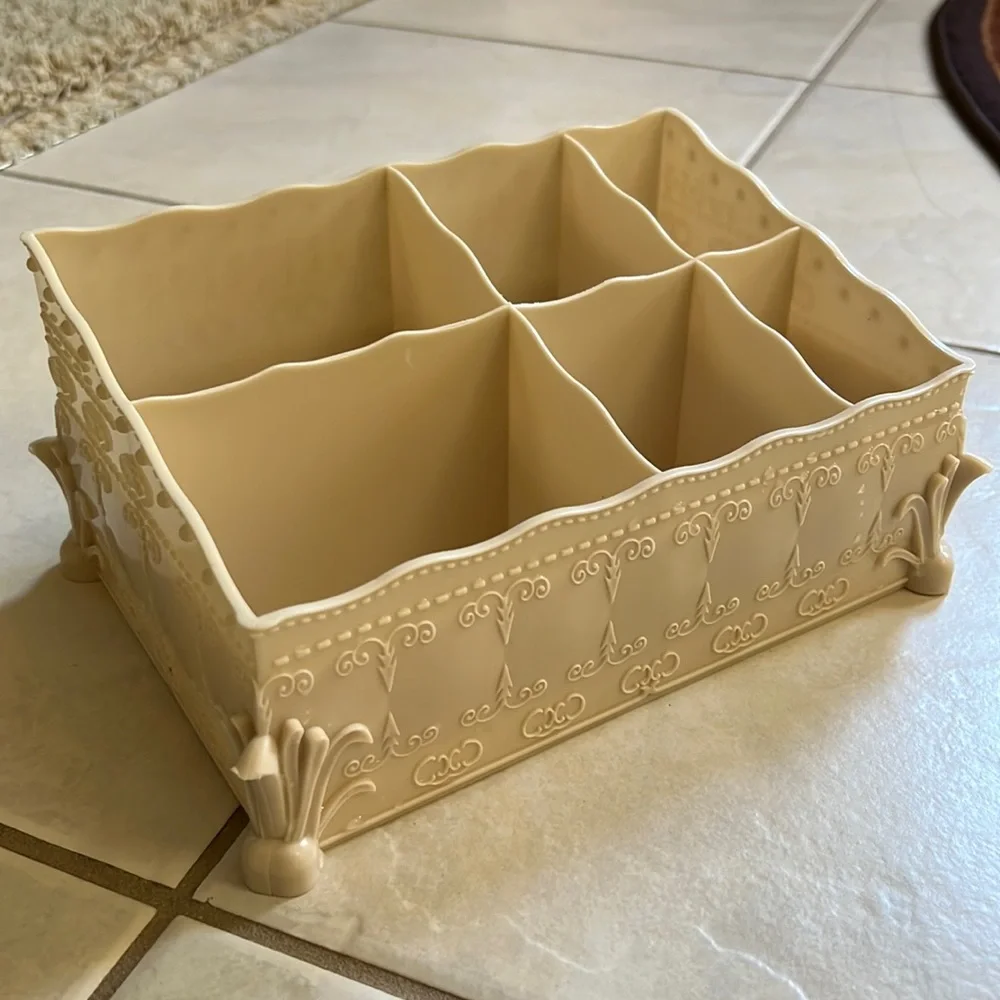 Jewelry Makeup Room Storage Tray for Desk Bathroom Vanity Office Desk - Picture 1 of 5